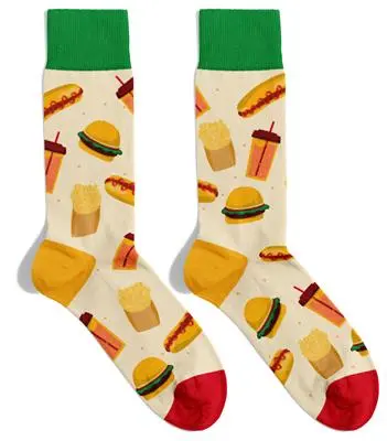 Chaussettes taille 36-40 - Fast Food