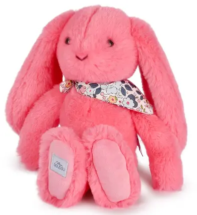 LAPIN FLEURETTE - Corail 25 cm