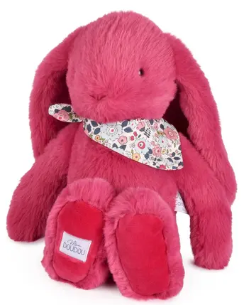 LAPIN FLEURETTE - Fuschia 35cm