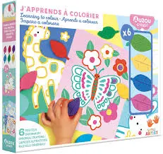 Auzou créatif - J'apprends à colorier 