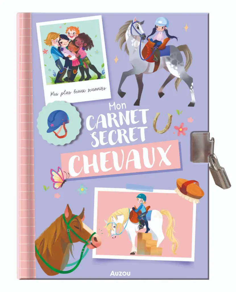 Auzou - Mon carnet secret chevaux