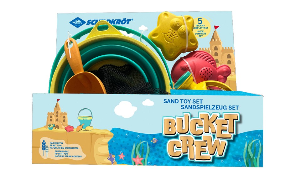 Ensemble compacte de jouets de sable