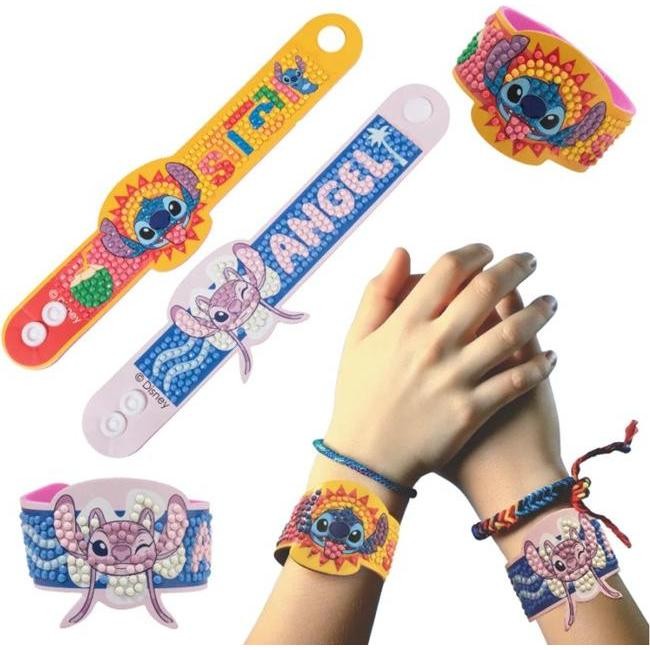 Crystal Art Bracelets d'amitié Stitch & Angel