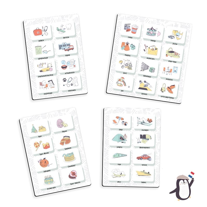 Pack Magnets Toutes Les Activités