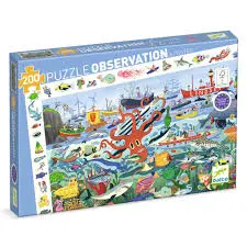 Puzzle Observatio Les secrets de la mer - 200 pcs