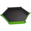 Plateau à dé magnétique - Hexagonal - Vert