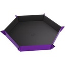 Plateau à dé magnétique - Hexagonal - Mauve