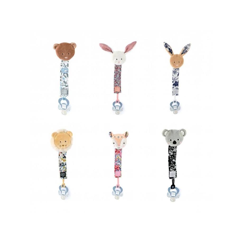 Bohaime attache sucette tissus