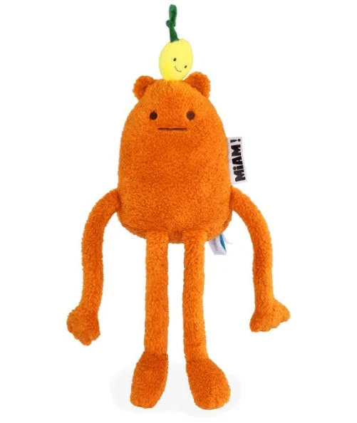 Miam ! John Lemon 40cm doudou orange citron