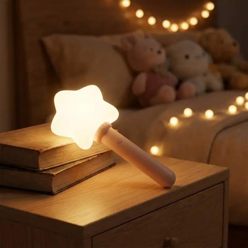 Baguette de fée lumineuse en silicone 