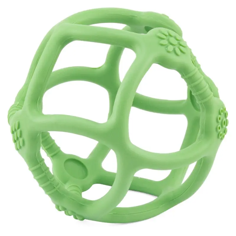 Caliboule verte en silcone 