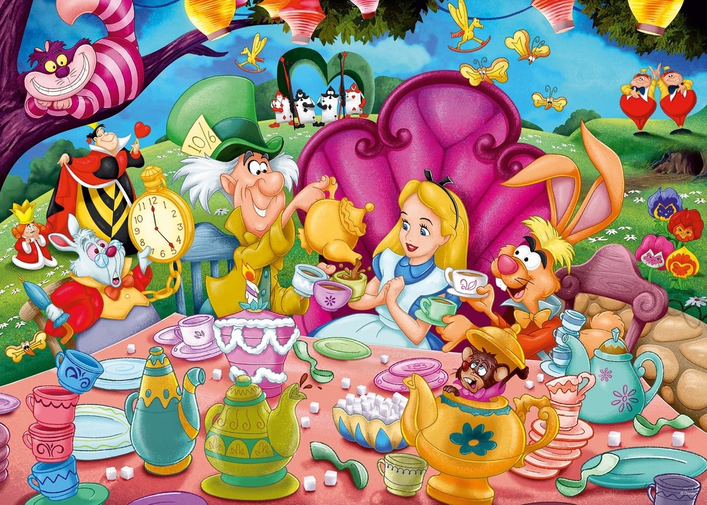 Puzzle 1000p - Alice au pays des merveilles disney