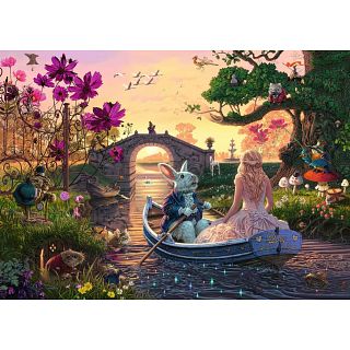 Puzzle 1000p - Alice au pays des merveilles 