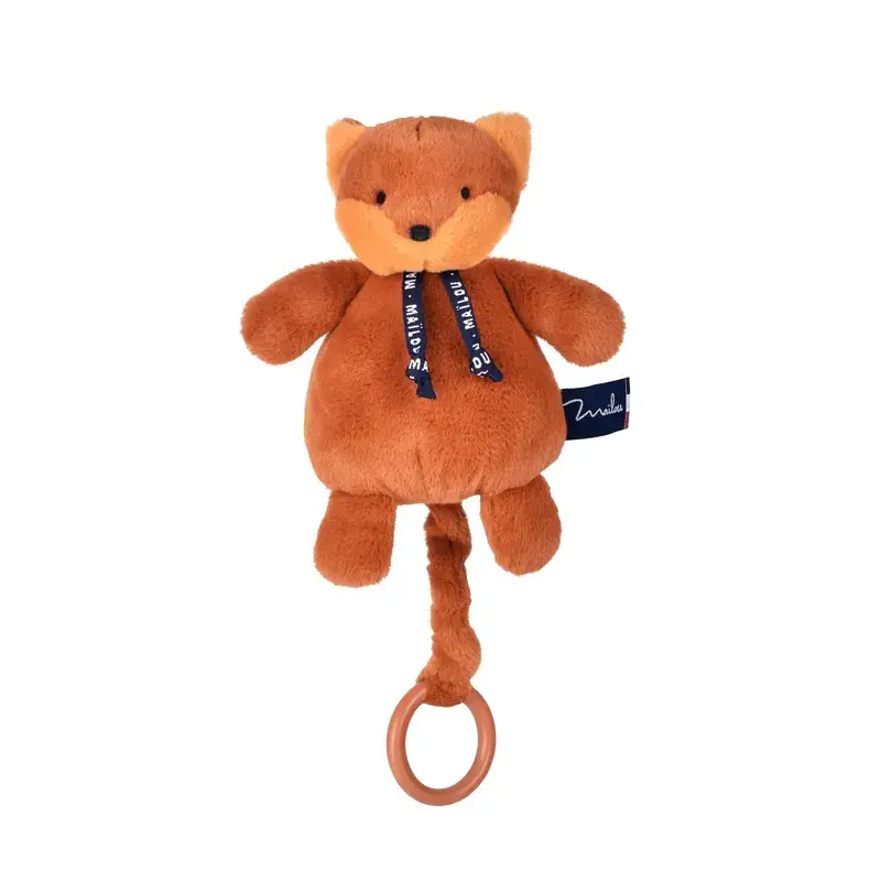 Mailou doudou musical Renard Dorlotin