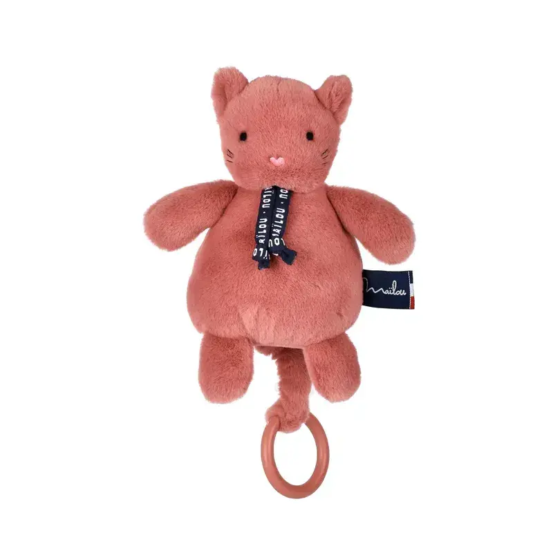 Mailou doudou musical Chat Dorlotin