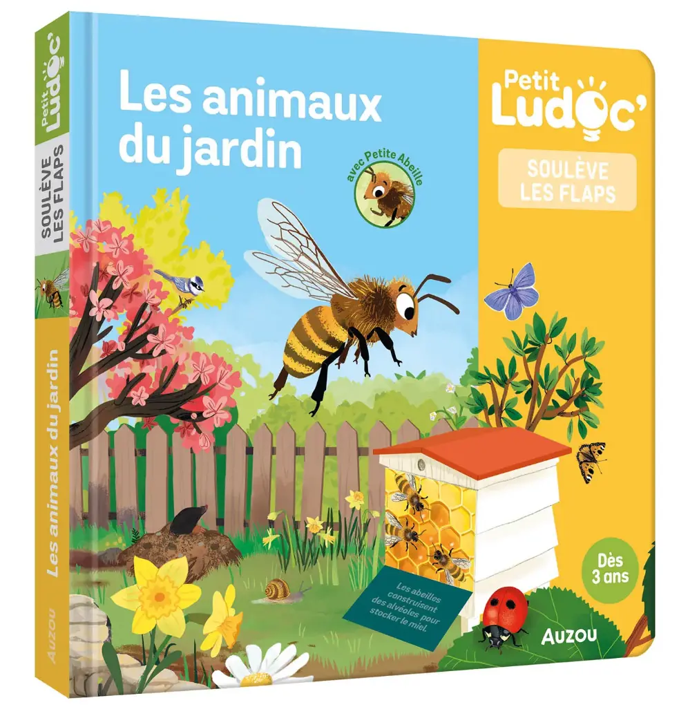 Petit ludoc - Soulève les flaps : les animaux du jardin 