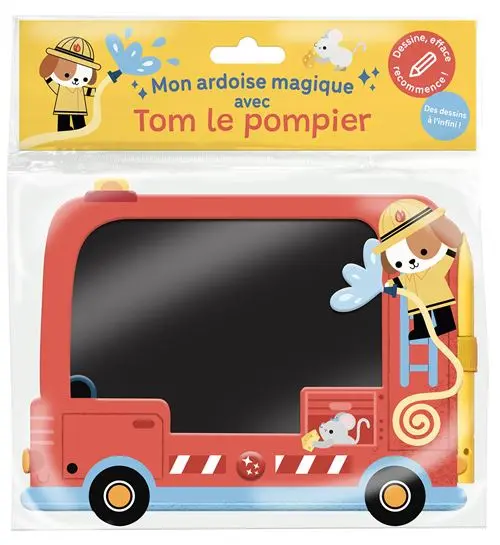 Ardoise magique pompier
