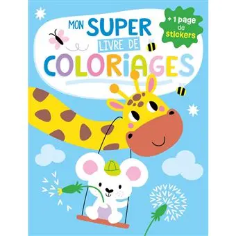 Mon super livre de coloriage 
