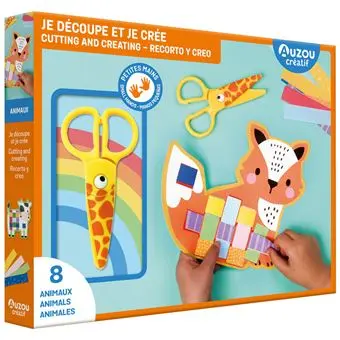Mon coffret d'artiste - Je découpe et je créer
