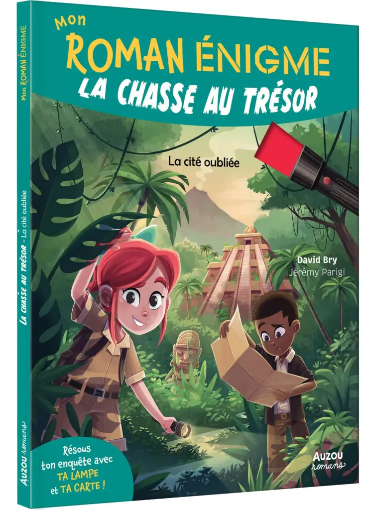 MON ROMAN ENIGME - LA CHASSE AU TRÉSOR - LA CHASSE AU TRÉSOR - LA CITÉ OUBLIÉE