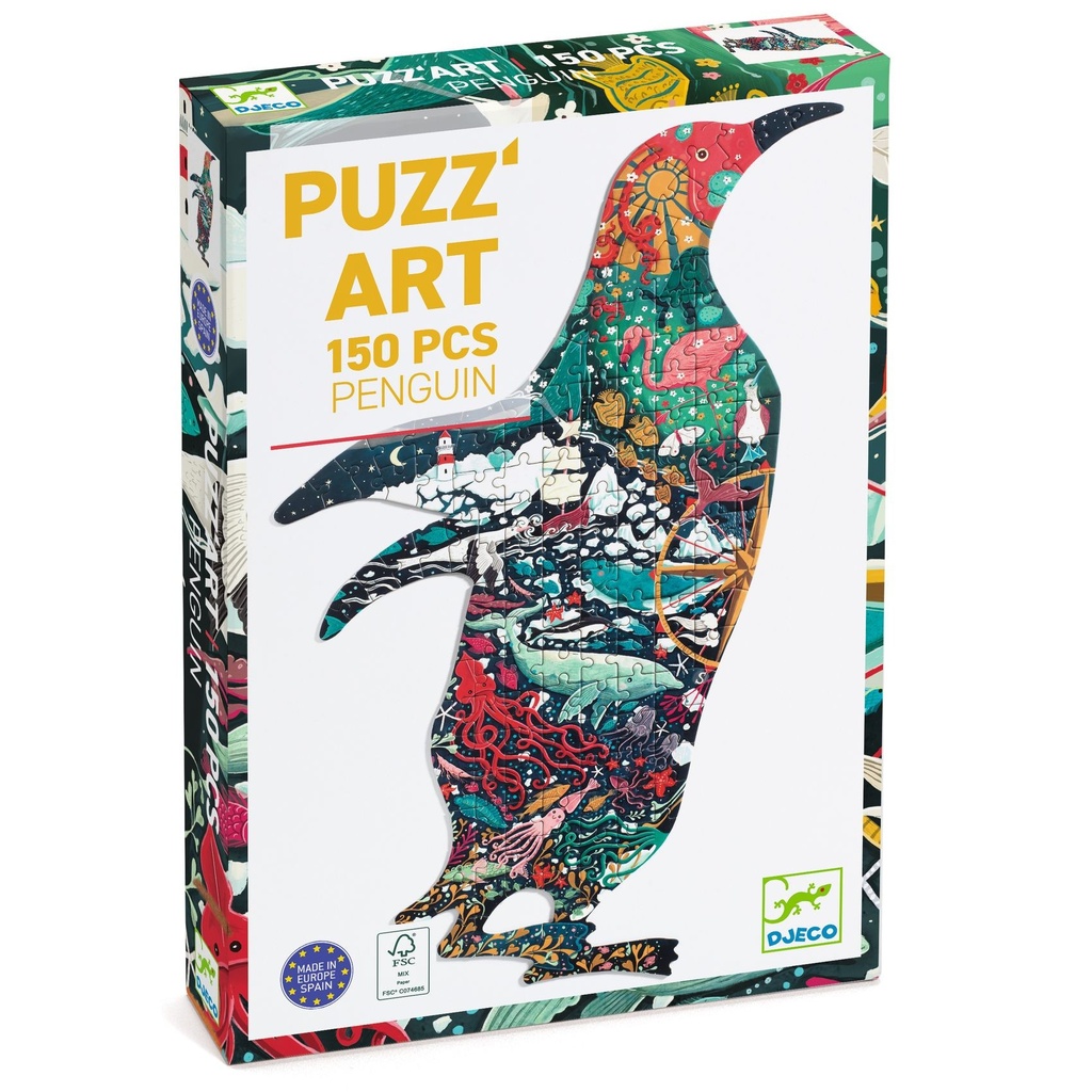 Puzzle Puzz'Art Penguin - 150 Pièces 