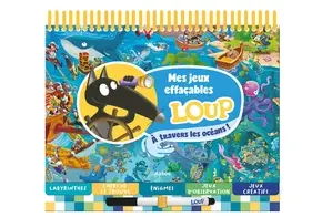 Mes jeux effaçables loup - à travers les océans ! 