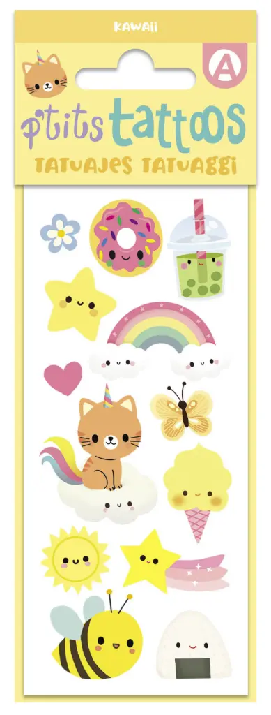 MES P'TITS TATTOOS KAWAII