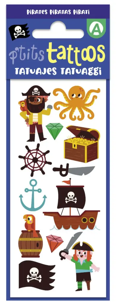 MES P'TITS TATTOOS PIRATES