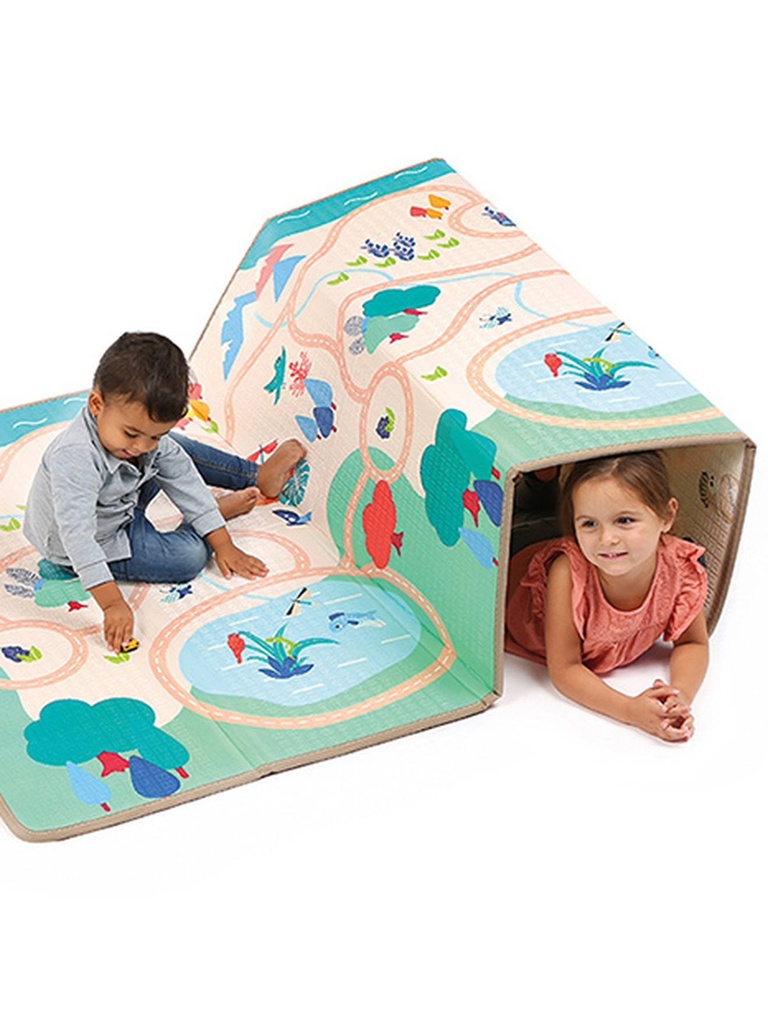 Tapis d'éveil pliable et réversible XXL 