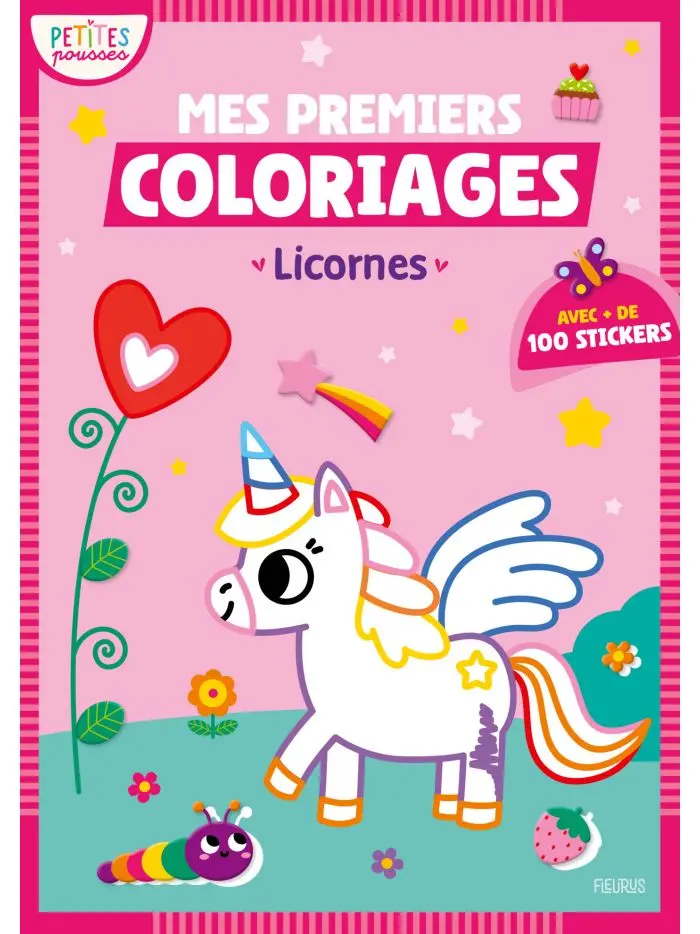 Mes premiers coloriages - Licornes 