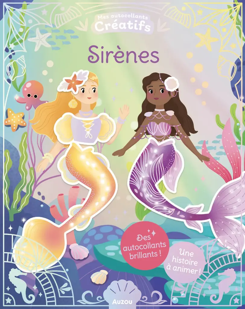 MES 500 AUTOCOLLANTS CRÉATIFS - SIRÈNES