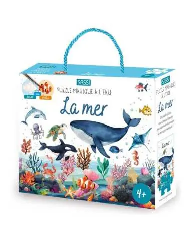 Puzzle magique à l'eau - La mer