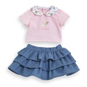 Corolle - Tenue Jupe & Tshirt 30cm