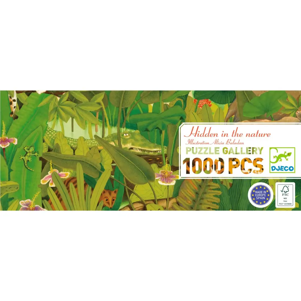 Puzzle Gallery Hidden in the Nature - 1000 pcs