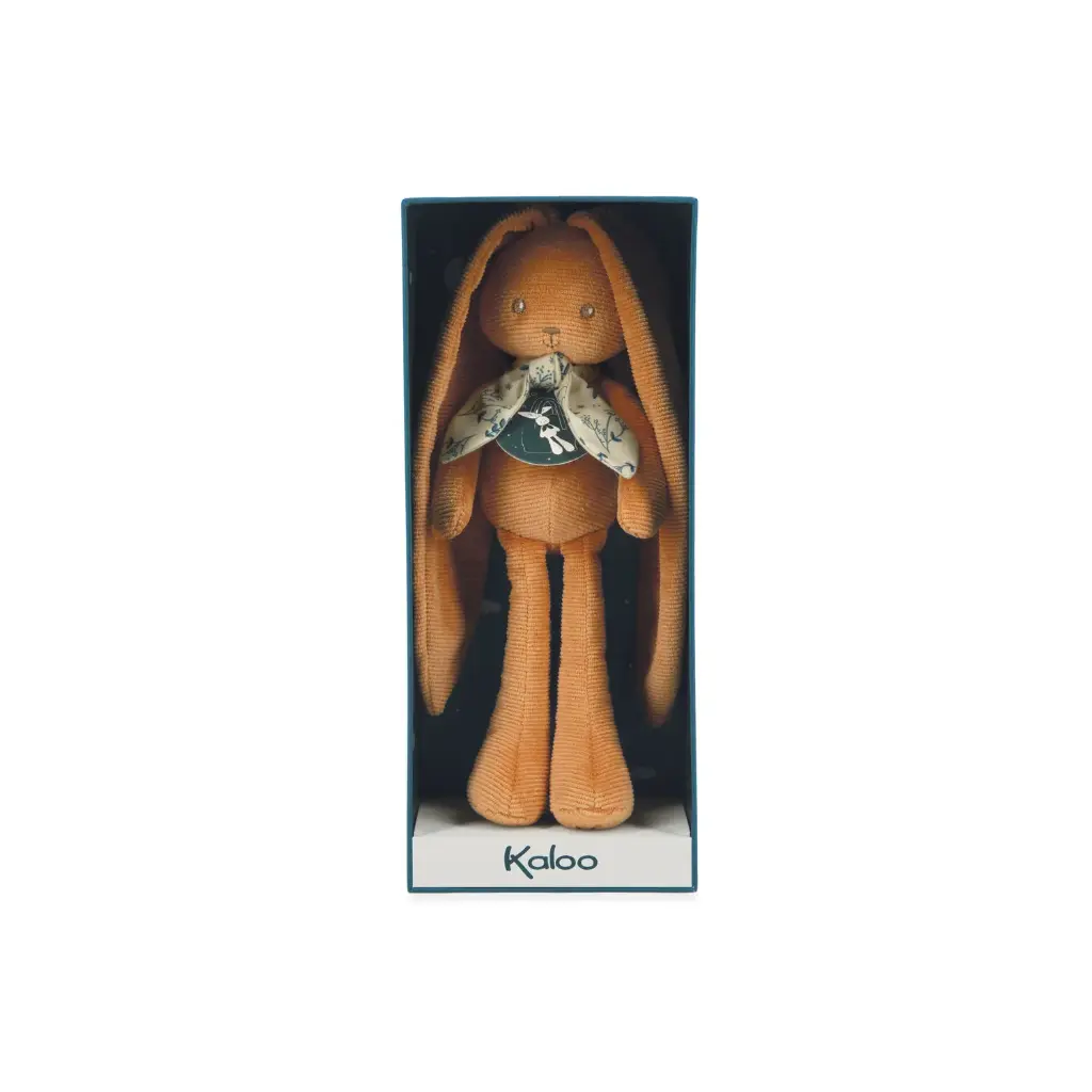 Pantin lapin abricot 25cm