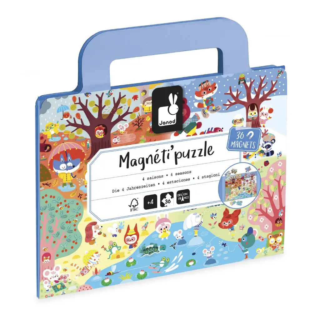 Magneti'puzzles - 4 saisons 36pcs