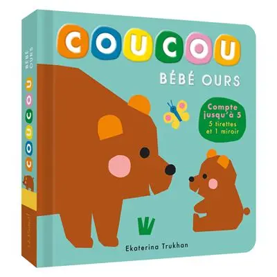 coucou bébé ours - gros carton