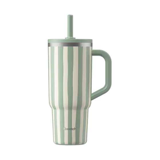 Travel cup isotherme avec bouchon étanche - ALLURE - Vert tilleul - 900ml
