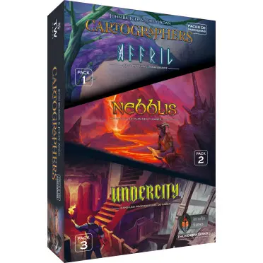 Cartographers - Pack de parchemins 1