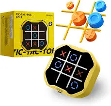 GiiKER Infinite Tic-Tac-Toe Bolt Jaune (Jeu du Morpion)