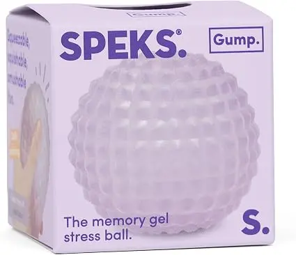 Speks Gump à forme violet