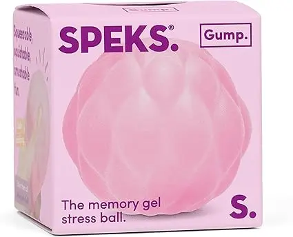 Speks Gump à forme rose