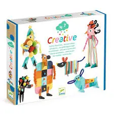 Creative box-Coffret multi activités… tout est utilisé ! - 6 Bonhommes et Toutous