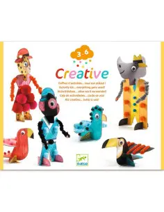 Creative box - Coffret d'activités… tout est utilisé ! - 6 Chics de la savane
