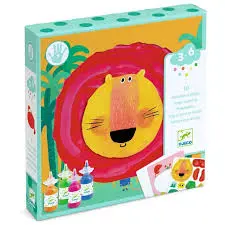 Peinture à doigt - Animaux foufous