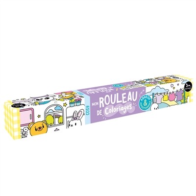 Mon rouleau de coloriage cosy