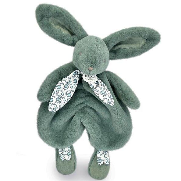 Lapin doudou - vert sauge