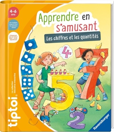 Tiptoi Livre 4-6ans Les chiffres et les quantités