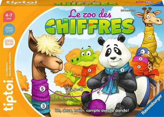 Tiptoi Le zoo des chiffres 4-7ans