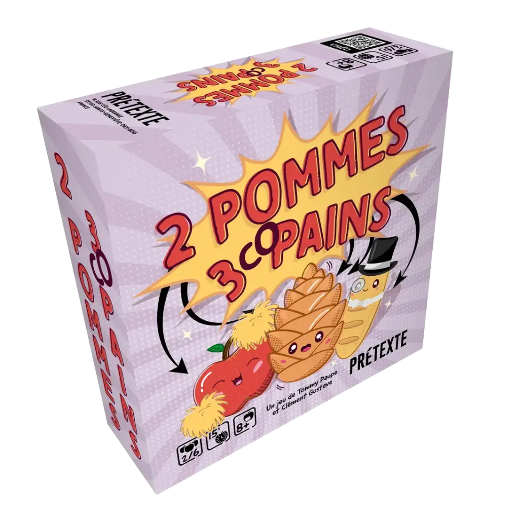 2 pommes 3 copains